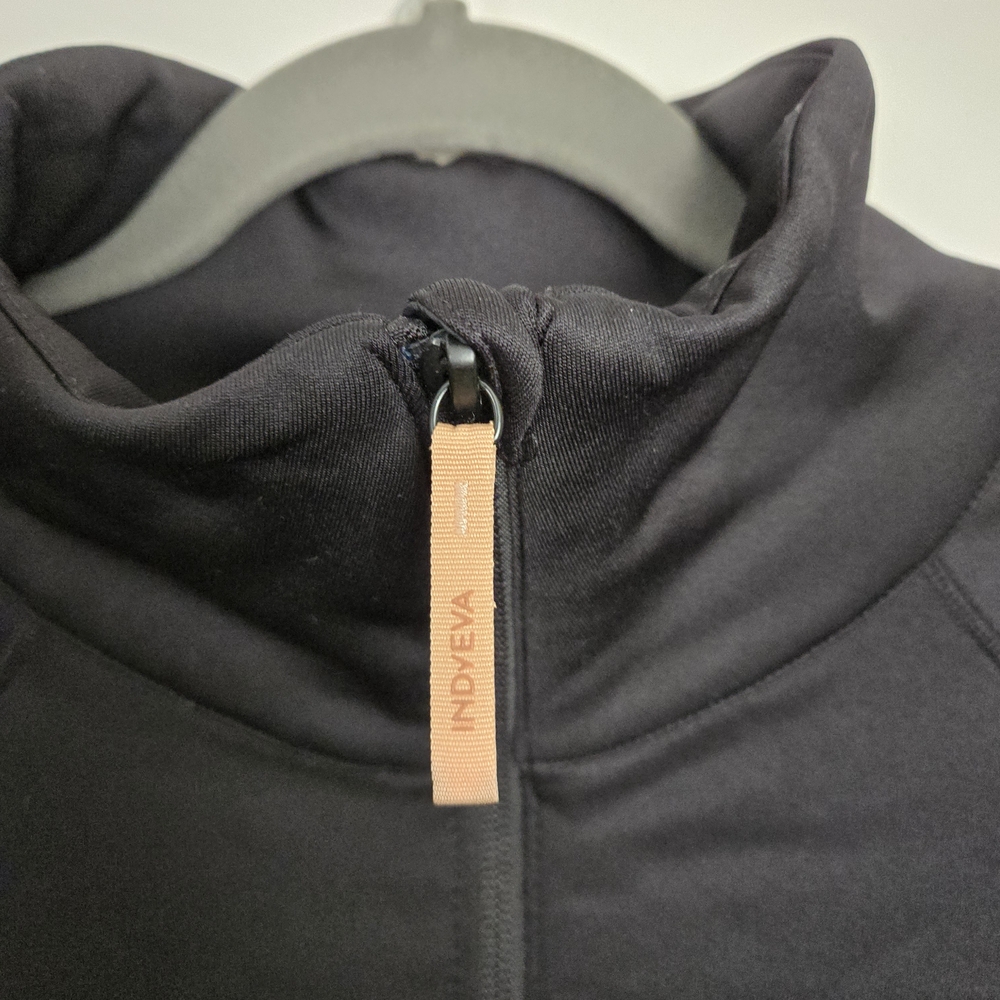 Black Quarter-Zip Pullover - image 3
